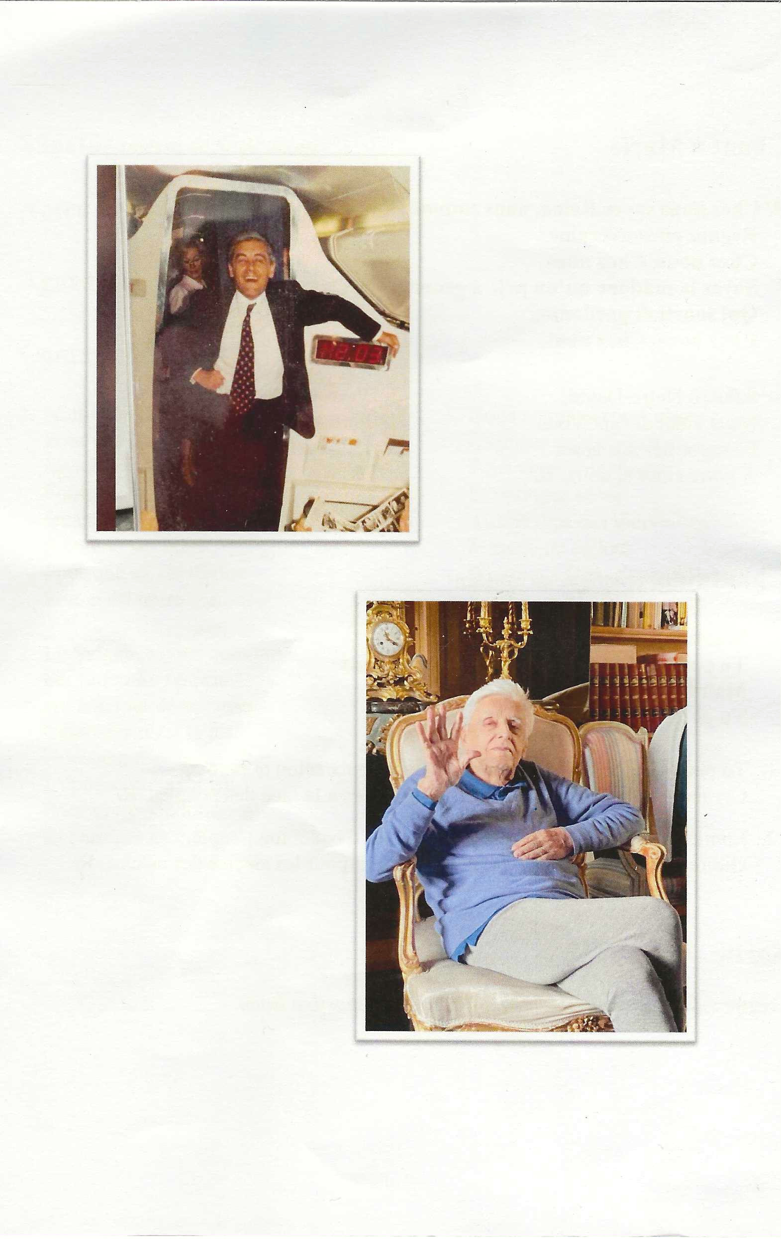 Deuxi�me page extraite du livret � la m�moire de Bernard Dufour