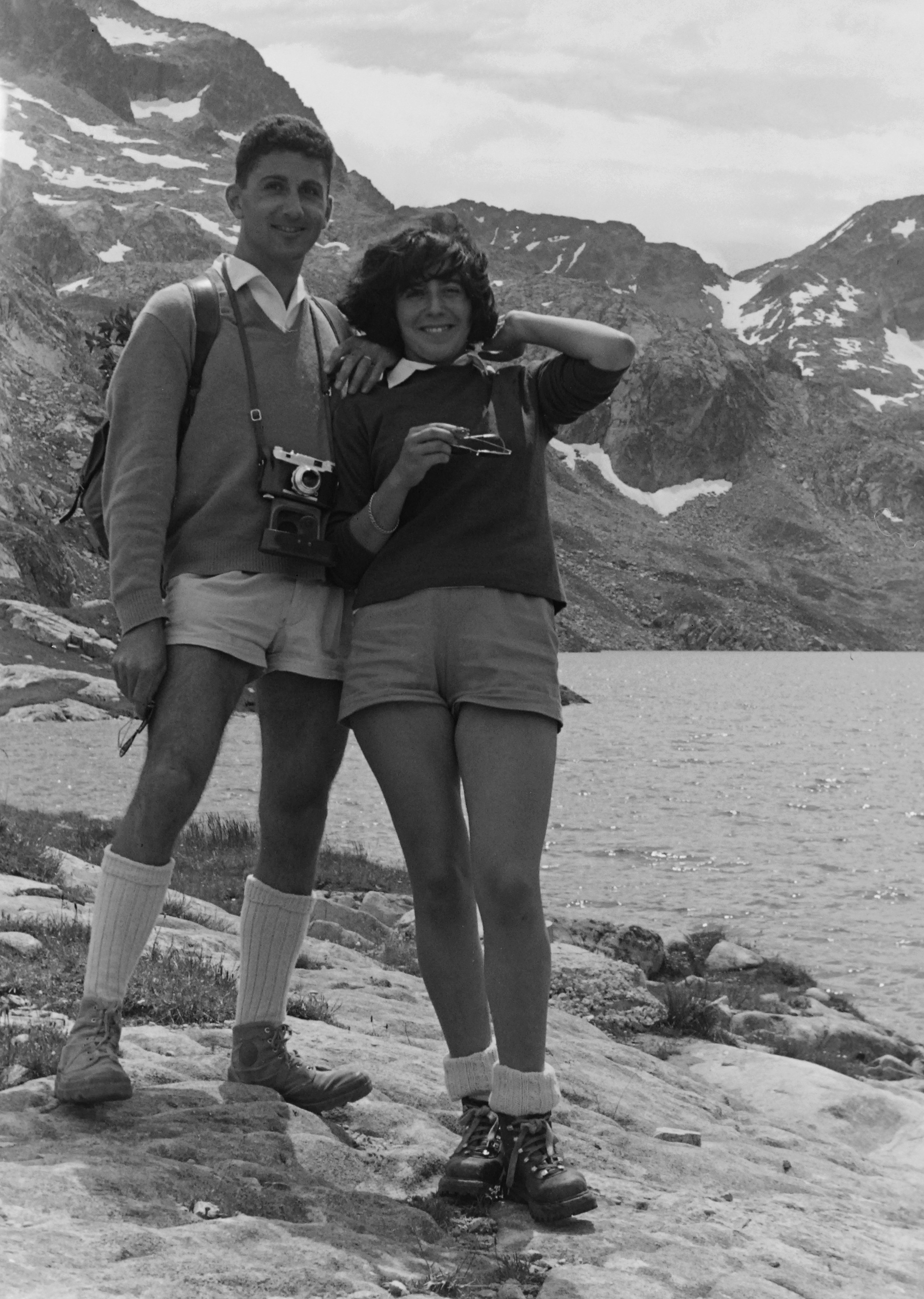 Monique et Jacques Closson en 1960