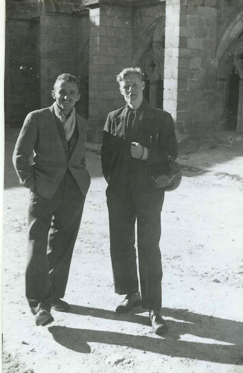Maurice Meunier et
                        Francis Lepers