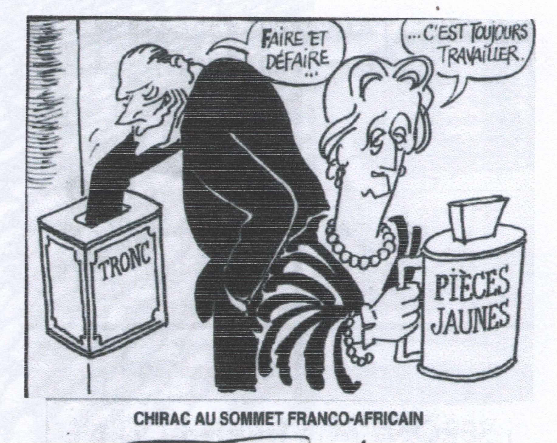 Chirac au sommet franco-africain